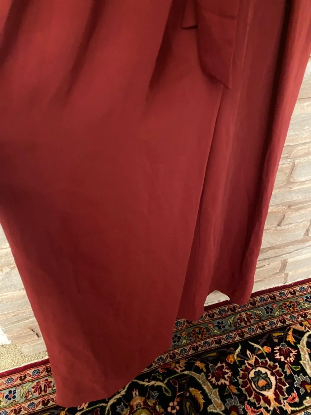 Antonio Melani Wide Leg V-Neck Jumpsuit Size 4